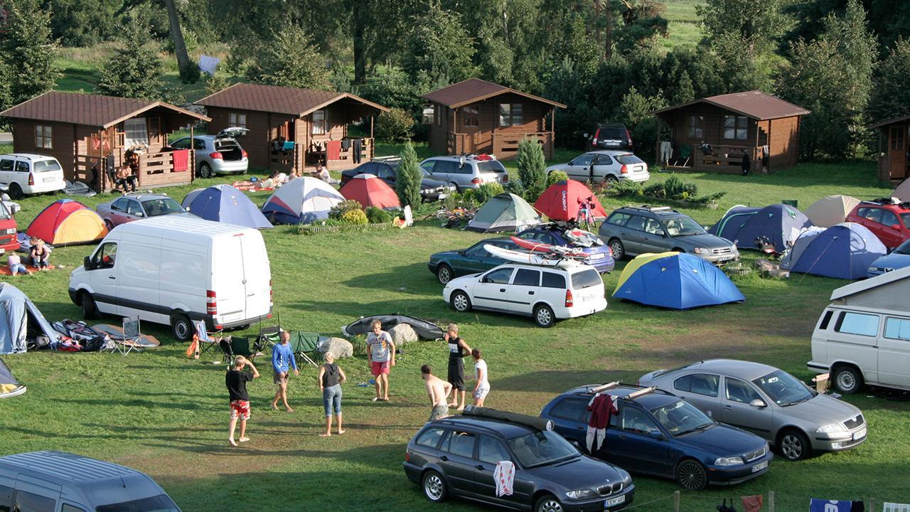 Kempingas Ventaine Ventė Extérieur photo